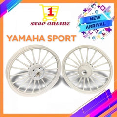 SPORT RIM YAMAHA Y100 / HONDA GBO & WAVE125 18 KAKI -By Sea Courier Method 🚢📦