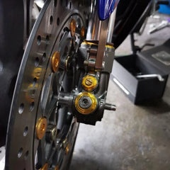 RAPIDO ADJUSTABLE USD FORK FOR DOUBLE DISC SET Y15 RS150 NVX155 SYM VF3I -By Sea Courier Method 🚢📦