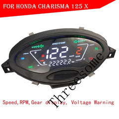 For Honda Wave125r Charisma 125 X & D Wave125S DIGITAL METER Motorcycle Speedometer Full LCD meter Assy -By Sea Courier Method 🚢📦