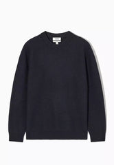 Boiled-Wool Crew-Neck Jumper