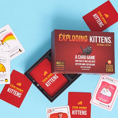 Exploding Kittens Card Board Game Party Get-together Drinking Cards Game -By Sea Courier Method 🚢🎁