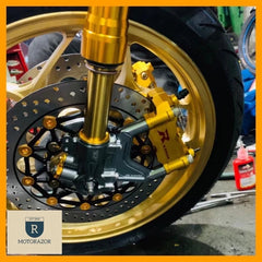 RAPIDO ADJUSTABLE USD FORK FOR DOUBLE DISC SET Y15 RS150 NVX155 SYM VF3I -By Sea Courier Method 🚢📦