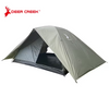 Deer Creek 6 Person Double Layer Typhoon Dome Tent Army Green