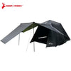 Deer Creek Safari Single Room Automatic Tent with Extended Flysheet Black