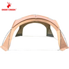 Deer Creek Shelter Dome Tent Zip Brown