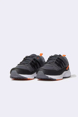 Faux Leather High Sole Sport Sneaker