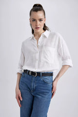 Oversize Fit Long Sleeve Shirt