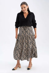 Viscose Maxi Skirt