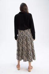 Viscose Maxi Skirt
