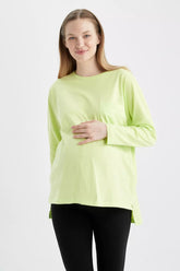 Long Sleeve Cotton Knitted Top