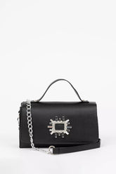 Faux Leather Clutch Bag