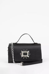 Faux Leather Clutch Bag