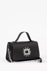 Faux Leather Clutch Bag