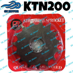 (520) 12T~15T STT KTNS DUKE 200 KTN 200 / MLE XTM Front Racing Sprocket Spoket Depan 12T 13T 14T 15T -By Sea Courier Method 🚢📦
