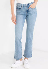 Mid Rise Baby Boot Jeans with Washwell