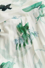 Pleated bandeau dress