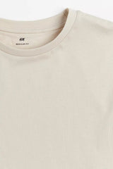 3-pack Regular Fit T-shirts Beige