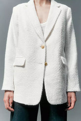 Bouclé blazer