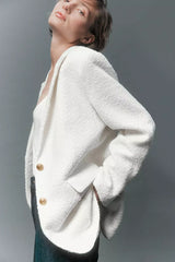 Bouclé blazer