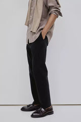 Regular Fit Linen-blend trousers