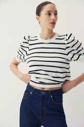 H&M Puff-sleeved top