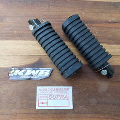 Power footstep Supra x 125 new rear footrest using a pair of drum brakes -By Sea Courier Method 🚢📦
