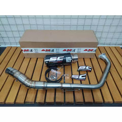 DHC- Exhaust Sc Project CRT YZF R15 / MT15 / Y15ZR / LC135 / RS150R / GSX 150 / CBR 150 Full System -By Sea Courier Method 🚢📦