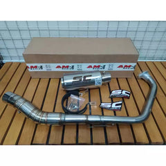 DHC- Exhaust Sc Project CRT YZF R15 / MT15 / Y15ZR / LC135 / RS150R / GSX 150 / CBR 150 Full System -By Sea Courier Method 🚢📦