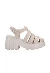 Melissa Megan Ladies Platform - Beige