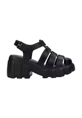 Melissa Megan Ladies Platform - Black
