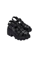 Melissa Megan Ladies Platform - Black