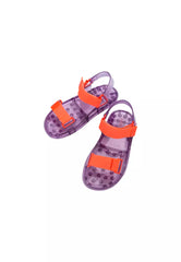 Melissa Papete Wide Women Shoe - Sandal ( Lilac/Orange )