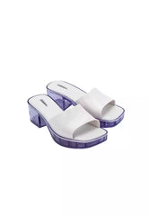 Melissa Shape Ladies Heels - White/Clear