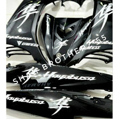 COVERSET 135LC V2/V3/V4/V5/V6/V7 METALIC BLACK HAYABUSA WHITE -By Sea Courier Method 🚢📦