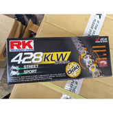 DHC- RK XW-RING CHAIN 428 GOLD 132L -By Sea Courier Method 🚢📦