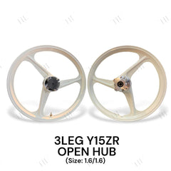 DHC- CUSTOM RIM Y15ZR OPEN HUB ((1.6/1.6) Y16 Y16ZR Y15 PNP YAMAHA 3L HL RIM SPORT RIM 3 BATANG ORANGE -By Sea Courier Method 🚢📦