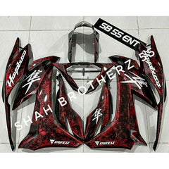 COVERSET RSX AIRBRUSH HAYABUSA CUSTOM -By Sea Courier Method 🚢📦