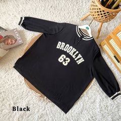 BROOKLYN SWEATSHIRT PLUS SIZE VIRAL FASHION BAGGY COTTON WAFFL - By SEA Courier Method 🚢
