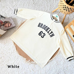 BROOKLYN SWEATSHIRT PLUS SIZE VIRAL FASHION BAGGY COTTON WAFFL - By SEA Courier Method 🚢
