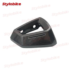 Honda RSX150 RS150 V3 RSX 150 Winner X Exhaust Pipe Cover Muffler Protector Ekzos End Cap Cover Black Carbon End Cover -By Sea Courier Method 🚢📦