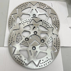 THAILAND DISC PLATE MOTOR 245MM 267MM PIRING DISC BRAKE BENTUK N 4 LOBANG LC135 135LC Y15 Y15ZR Y125ZR RHINO RACING -By Sea Courier Method 🚢📦