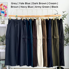 5XL PLUS SIZE BELLA CARGO PANTS FASHION-PLUSSIZE VIRAL - By SEA Courier Method 🚢