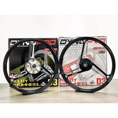 DYNOPRO D3 TIGA BATANG CNC SPORT RIM TERBARU 125Z / LC135 4S / LC 5S / LC V8 / Y15 / Y16 / RS150 / RSX READY STOCK -By Sea Courier Method 🚢📦