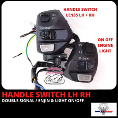 DHC- YAMAHA HANDLE SWITCH CUTTING NVX LH RH DOUBLE SIGNAL ON OFF HI LOW SUIS SUIZ PNP LC 135 V1-V7 EGOS SOLARIZ NOUVOLC -By Sea Courier Method 🚢📦