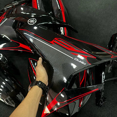 Y15 V1/V2 COVERSET EXCITER RC HITAM MERAH CUSTOM 2017 HLD -By Sea Courier Method 🚢📦