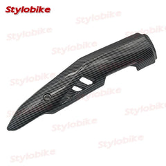 Honda RSX150 RS150 V3 RSX 150 Winner X Exhaust Pipe Cover Muffler Protector Ekzos End Cap Cover Black Carbon End Cover -By Sea Courier Method 🚢📦
