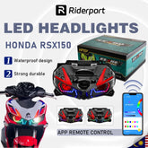 HPMP HONDA RSX150 RSX Winner X Sharingan Naruto Head Lamp LED Headlamp Head Light Lampa Depan -By Sea Courier Method 🚢📦