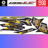 High Quality AAA Premium Sticker Stripe Yamaha Lc135 v2 v3 v4 v5 v6 v7 REDBULL EDITION Bodyset 3M -By Sea Courier Method