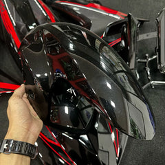 Y15 V1/V2 COVERSET EXCITER RC HITAM MERAH CUSTOM 2017 HLD -By Sea Courier Method 🚢📦