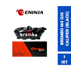 BREMBO M4 Gsx Caliper Pump Siap Bracket Siap Skim Depan Front 4 Pot For Y15zr/ Nvx155/ Lc5s/ Lc4s/ Y125zr -By Sea Courier Method 🚢📦